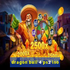 dragon ball 4 ps2 iso